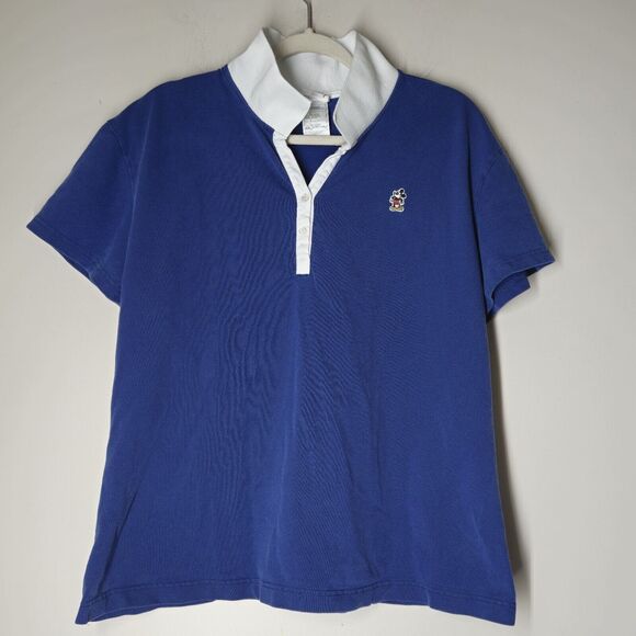 Disney Other - Vintage Disney Direct Shirt Polo Men's XXL Short Sleeve Y2K Logo Mickey Mouse